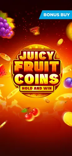 Juicy Fruit Coins Hold and Win slotlogo