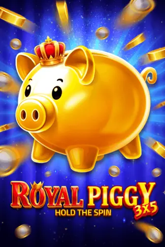 3x5 Royal Piggy: Hold the Spin slotlogo